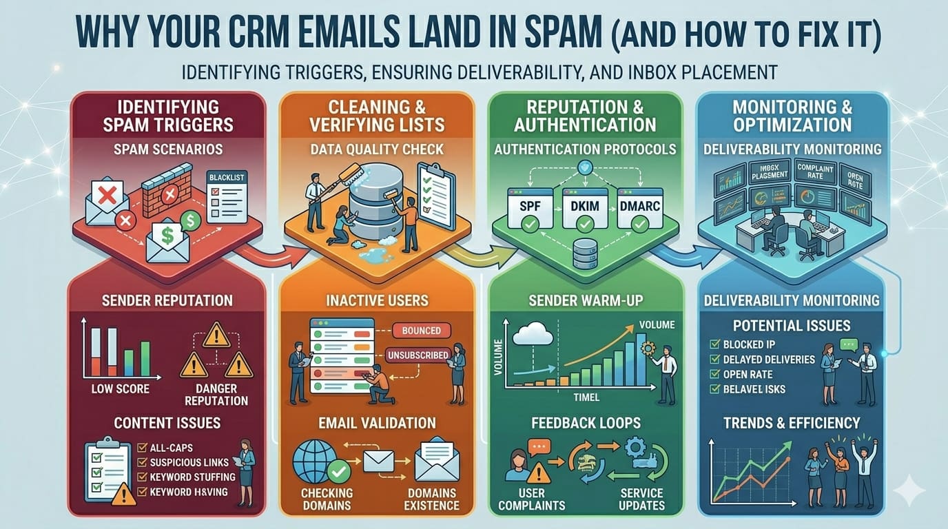 CRM Email Deliverability